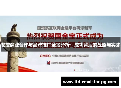 老詹商业合作与品牌推广全景分析：成功背后的战略与实践