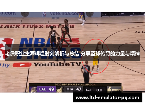 老詹职业生涯辉煌时刻解析与总结 分享篮球传奇的力量与精神